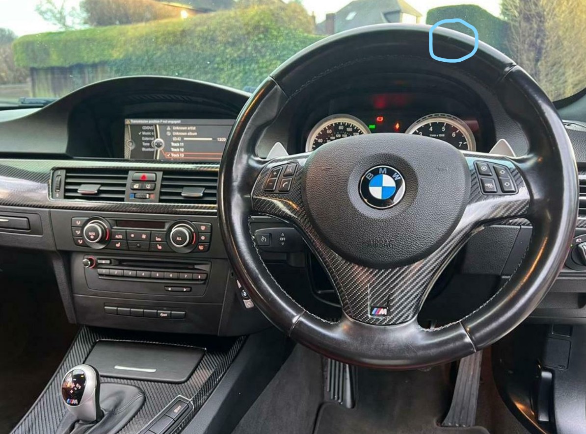 Steering Wheel Mark - advertised car