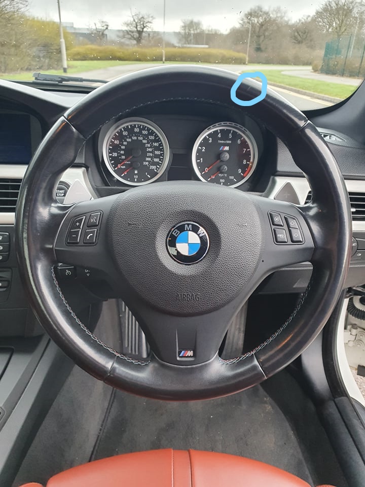 Steering Wheel Mark - stolen car