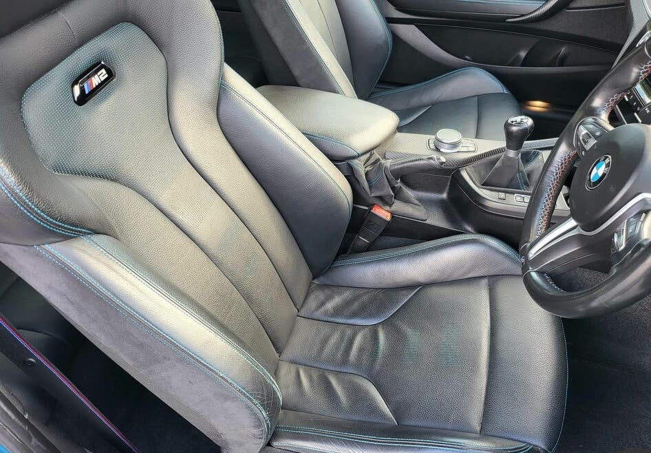 Genuine M2 BYJ interior in 2021 - Black / Blue leather